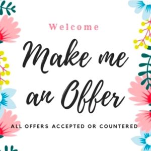 Reasonable offers welcome!